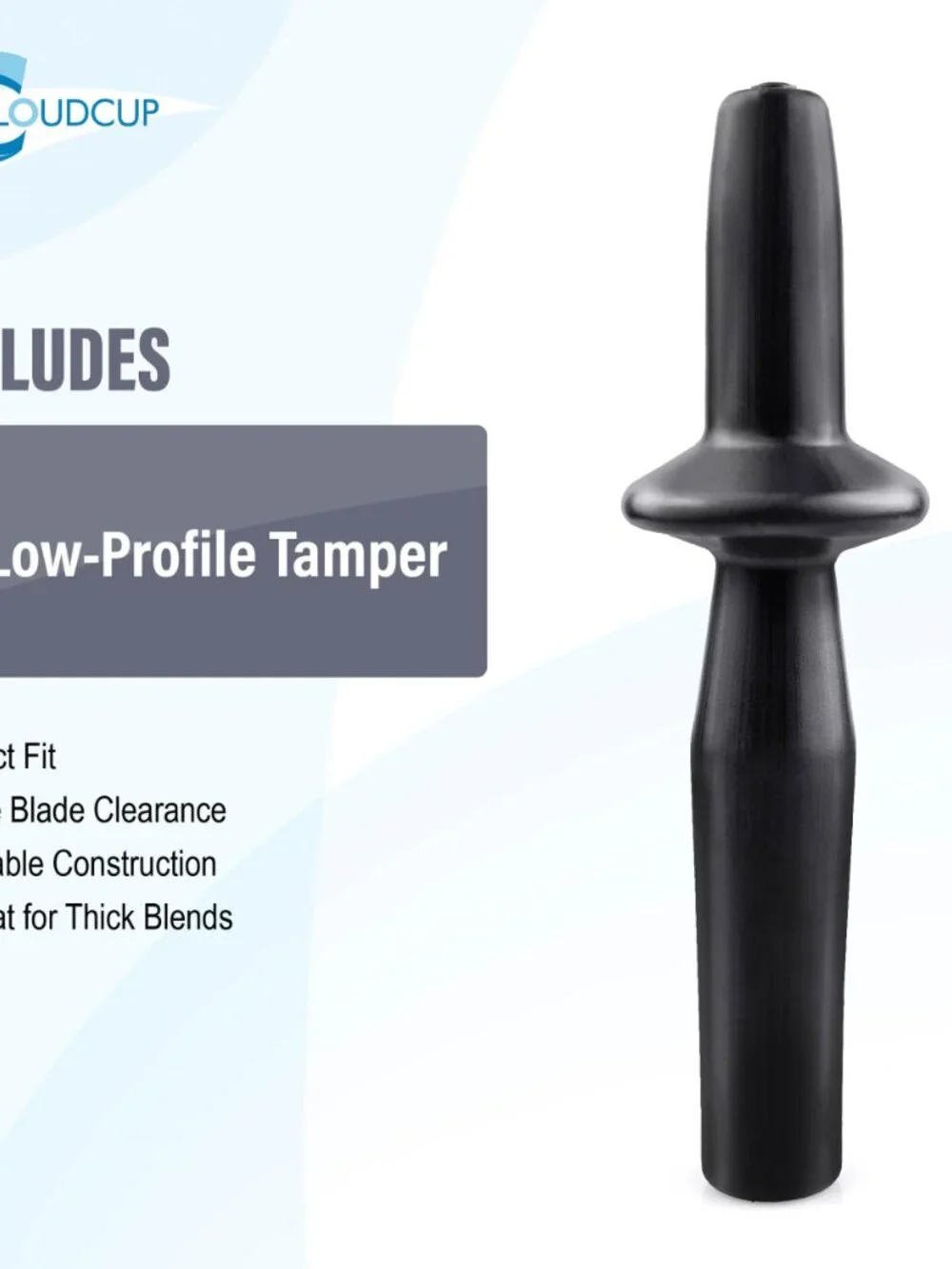 Plunger Replacement Blender Parts for Vitamix Tamper Low Profile Professional Se